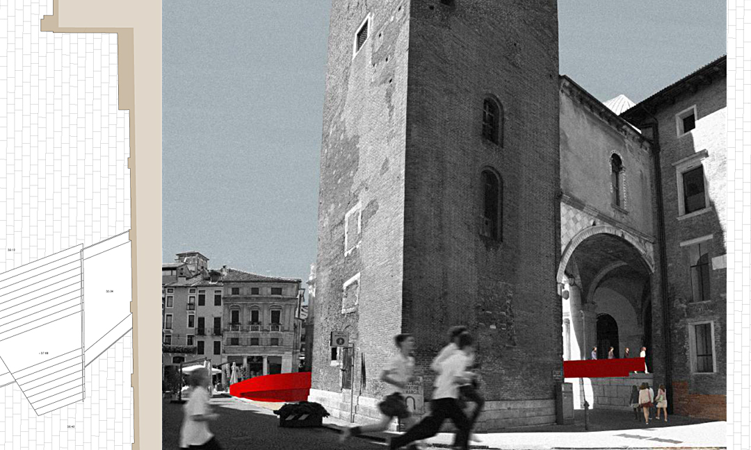 2014 - Riqualificazione Piazza delle Erbe a Vicenza. Concorso - Progetto 1° classificato. Con AB+ (Fichera e Pappalardo)