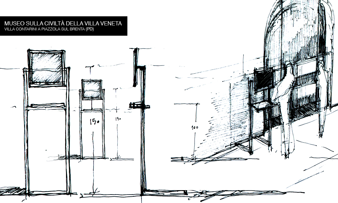 2006 - Museo sulla Civiltà della Villa Veneta. Villa Contarini a Piazzola sul Brenta (PD). Con Mauro Zocchetta e Sbalchiero & Partners